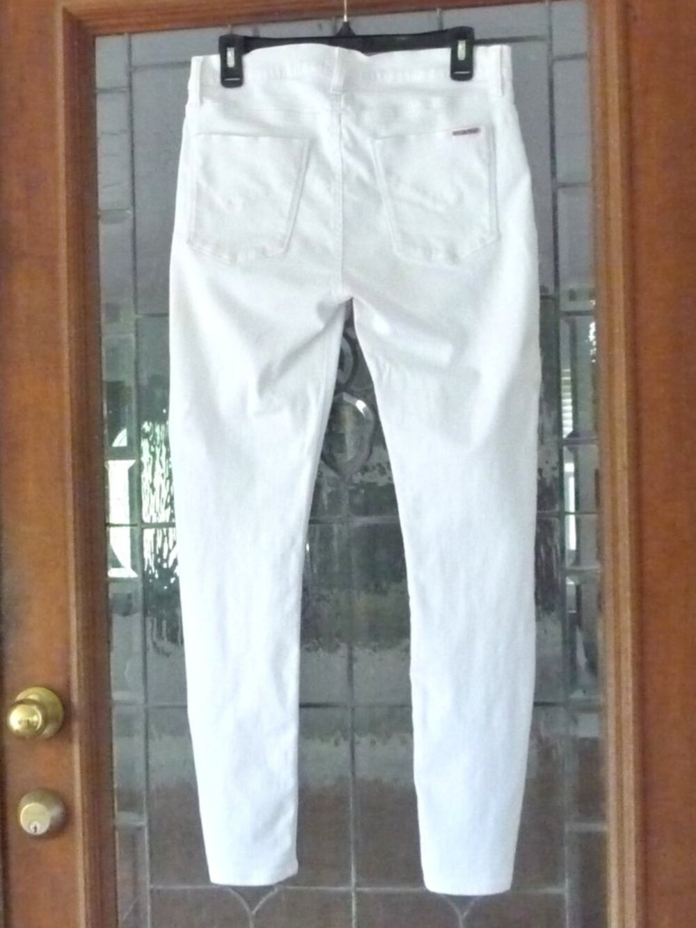 HUDSON SIZE 29 WHITE JEANS ANKLE SKINNY - Picture 3 of 14